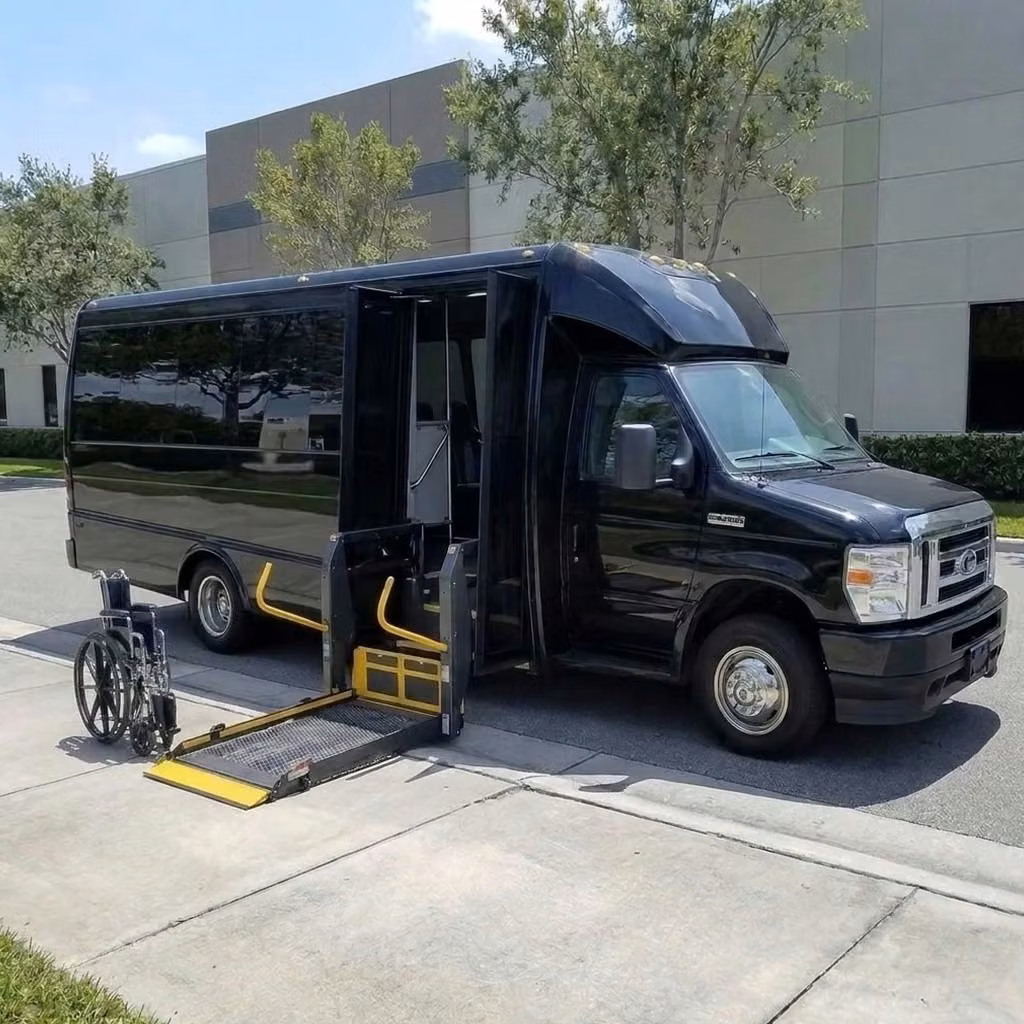 bettendorf 18 passenger minibus wheelchair lift