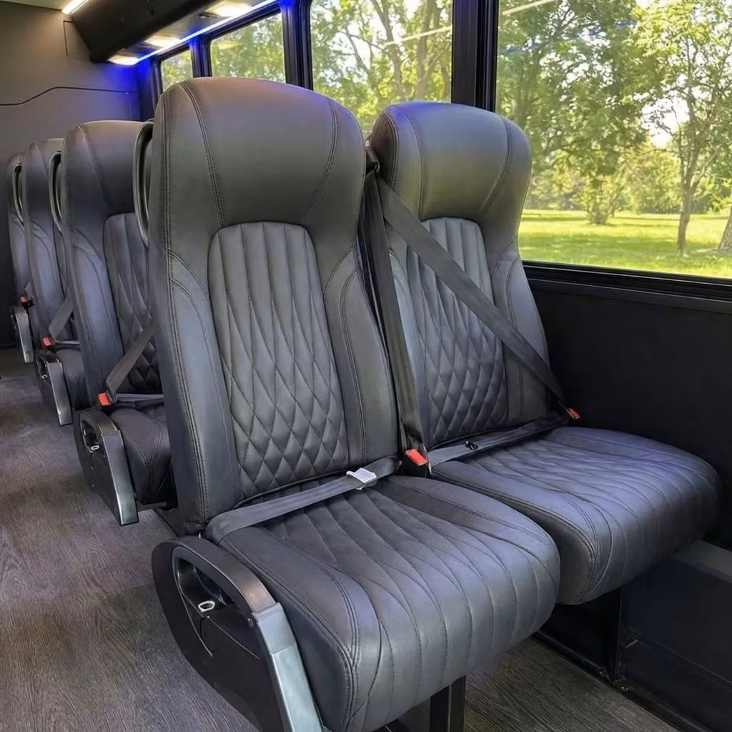 bettendorf 20 passenger minibus high back seats