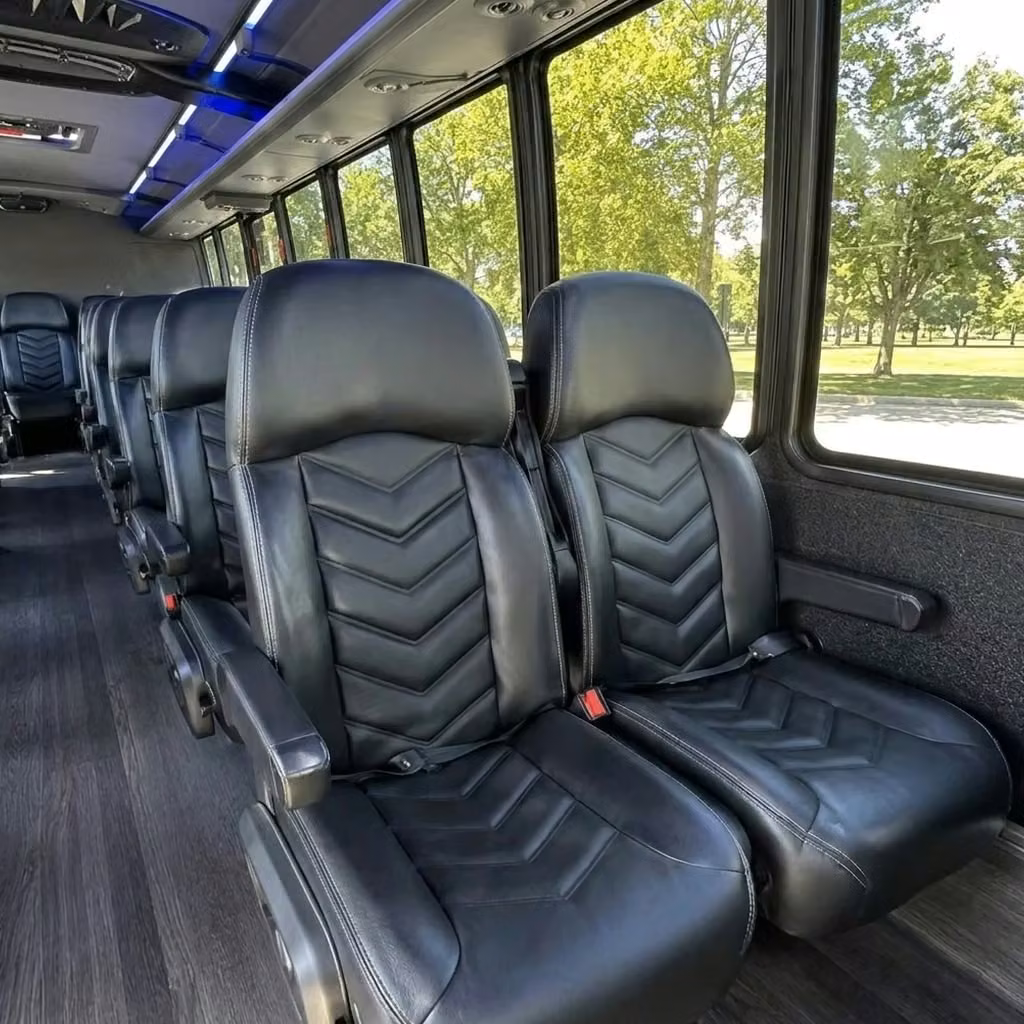 bettendorf 28 passenger minibus seating