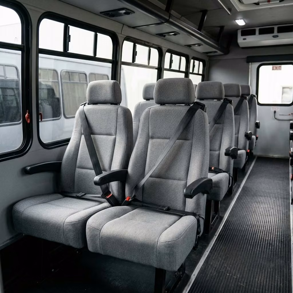 bettendorf 35 passenger minibus reclining seats