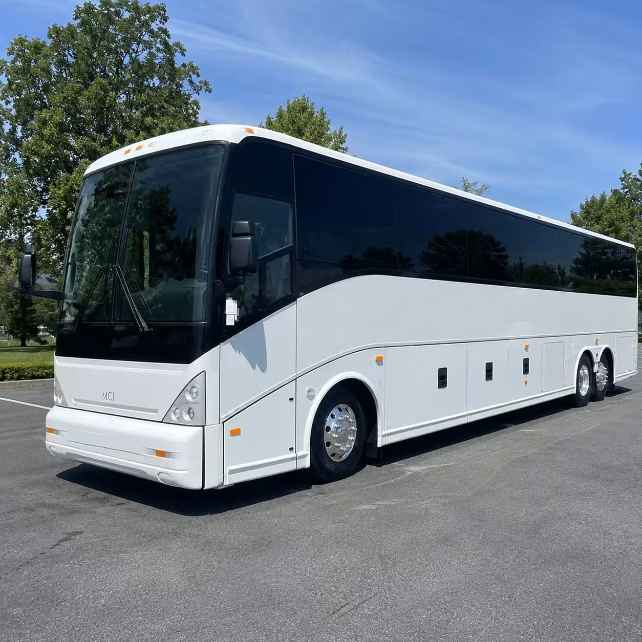 bettendorf 56 passenger charter bus rental