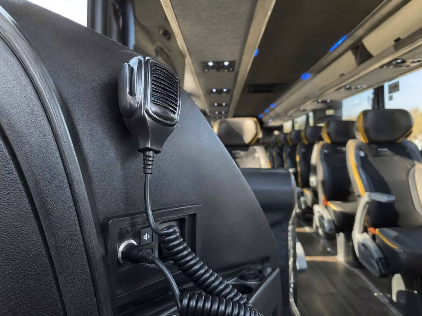 bettendorf charter bus pa system
