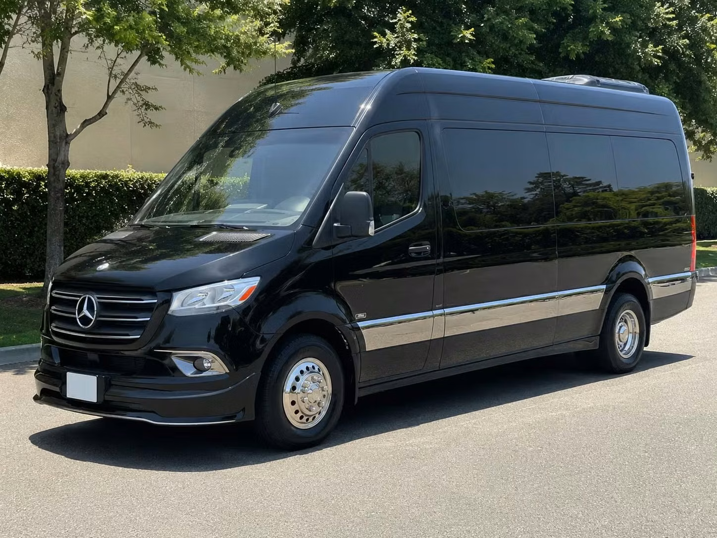 bettendorf sprinter van rental with driver